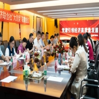 热烈欢迎东平经济联合社 “ 大党委 ” 书记蔡伟云一行莅临k8凯发一触即发集团交流指导